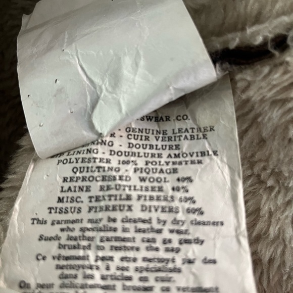 - Vintage 1970’s suede wool lined trench coat - Picture 5 of 6